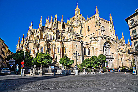 塞戈维亚,大教堂,西班牙,2007年