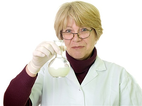 女人,实验室,协助,白色背景,背景