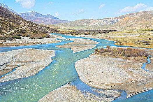 黑河流经祁连山自然保护区油葫芦分区