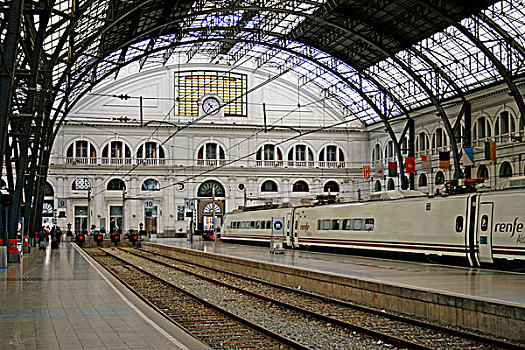 中央车站,巴塞罗那,西班牙,欧洲