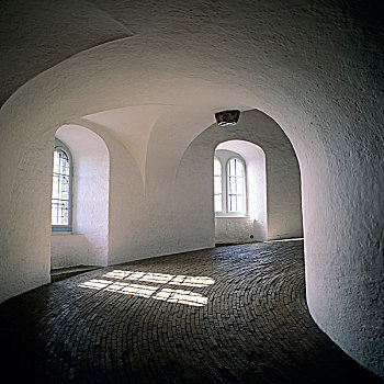 室内,坡道,圆塔,建造,1642年