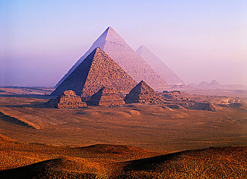 金字塔,吉萨金字塔,埃及,非洲