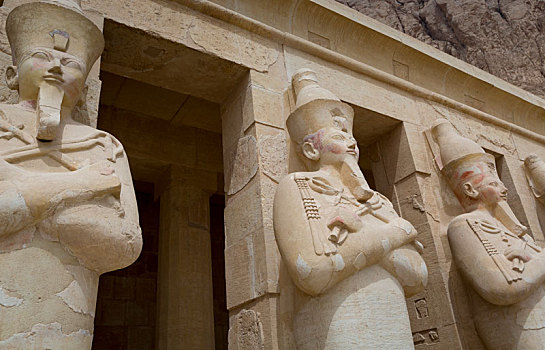 古迹,皇后,哈特谢普苏特,庙宇,路克索神庙,埃及