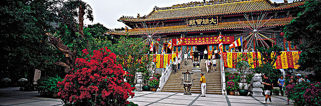 寺院,大屿山,香港