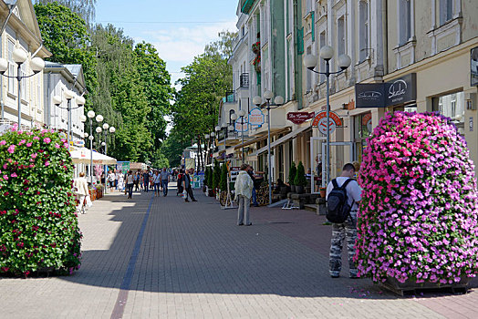 步行区,拉脱维亚,波罗的海国家,欧洲