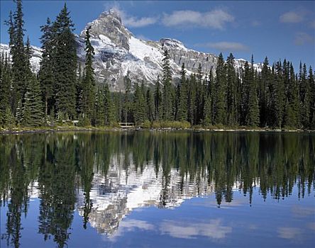 教堂山,欧哈拉湖,幽鹤国家公园,不列颠哥伦比亚省,加拿大
