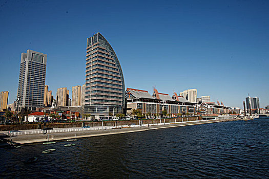 天津海河,建筑