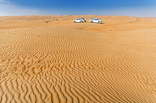 沙漠,露营,沙尔基亚区,瓦希伯沙漠,阿曼苏丹国