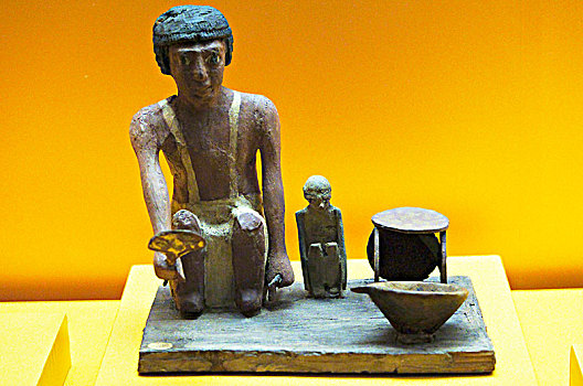 古埃及厨师模型