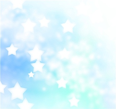 蓝色,星,光亮,背景