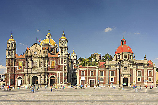 墨西哥,墨西哥城,大教堂,圣母,瓜达卢佩,罗马天主教,教堂