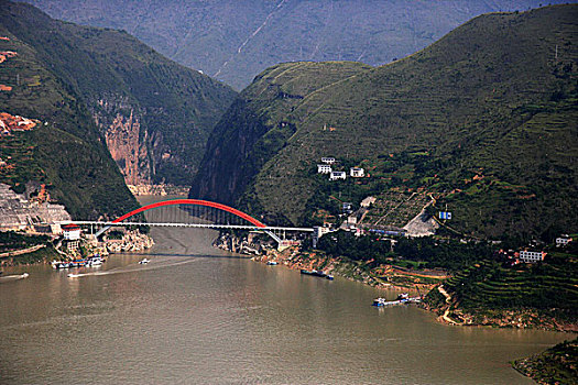 重庆巫山大宁河小三峡峡口