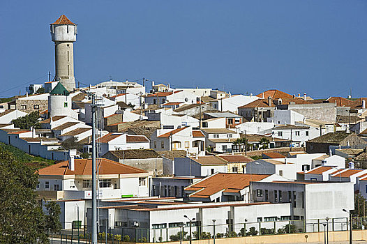 城镇风光,阿尔加维,葡萄牙