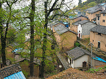 皖南山村图片