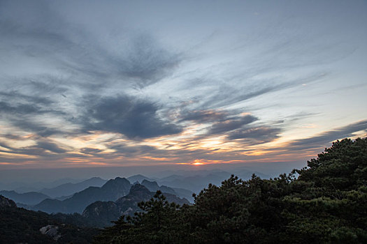 安徽黄山自然风景区