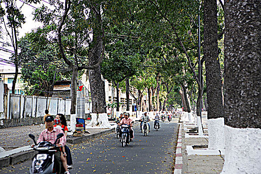 街景,胡志明市,越南