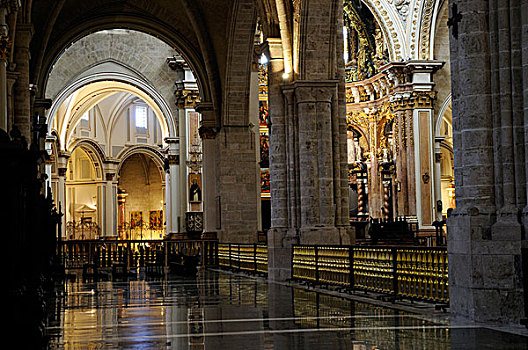 大教堂,瓦伦西亚,西班牙,欧洲