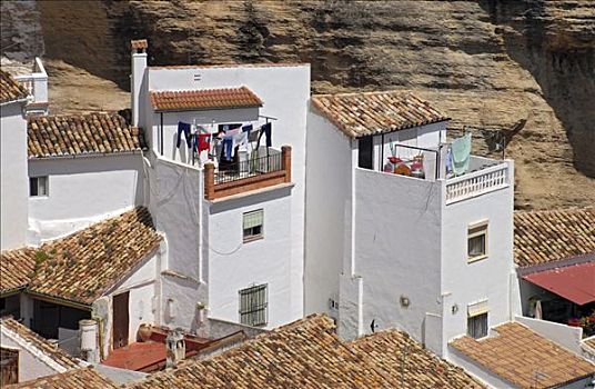 白房子,塞特尼尔,安达卢西亚,西班牙,欧洲
