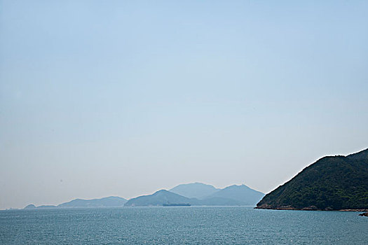 香港浅水湾海滨浴场海面