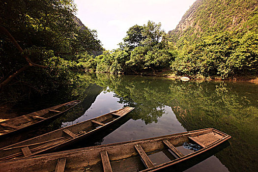 船,河,老挝,东南亚,亚洲