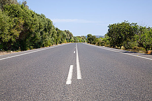 道路,马略卡岛,西班牙