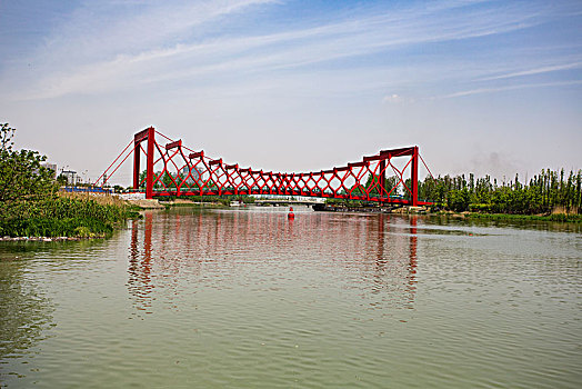 扬州三湾剪影桥
