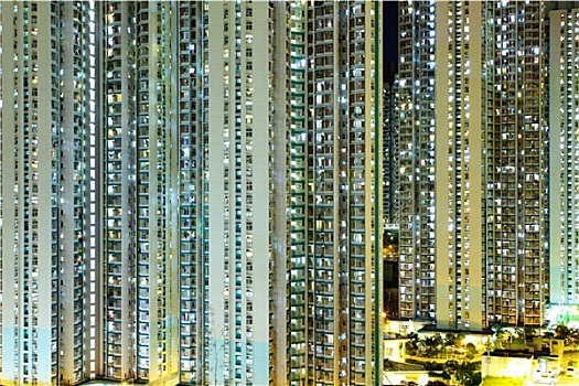 光亮,住宅建筑,香港
