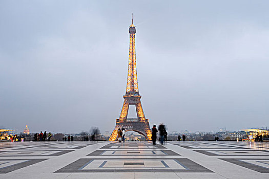 地点,托泰德豪,晚上,巴黎,法国