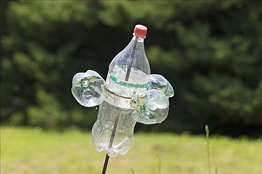 风车,室外,塑料瓶