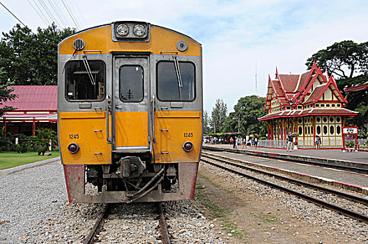 客运列车,泰国,亚洲