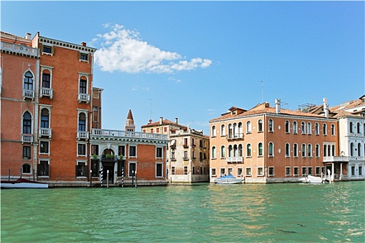 建筑,房子,大运河,威尼斯