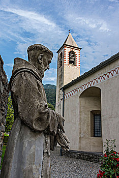 圣玛丽亚教堂,贝林佐纳,提契诺河,瑞士