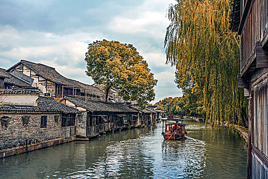 江南水乡乌镇的风光美景