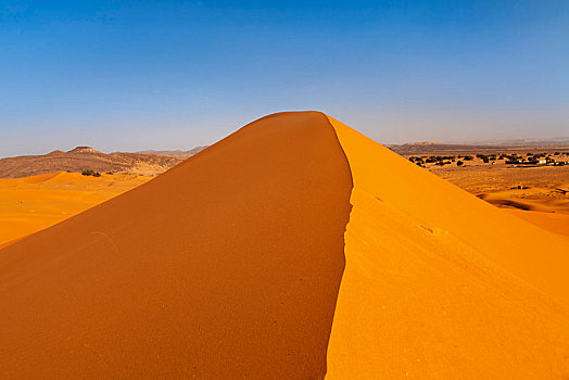 却比沙丘,沙丘,南方,摩洛哥,非洲