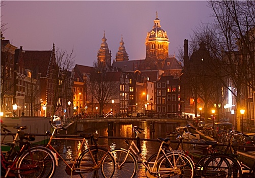 阿姆斯特丹,老城,场景
