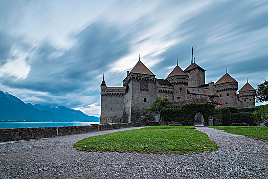 城堡,沃州,瑞士,阿尔卑斯山