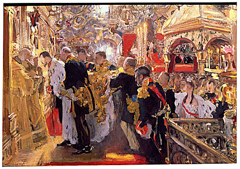 加冕,帝王,圣母升天大教堂,1896年,艺术家