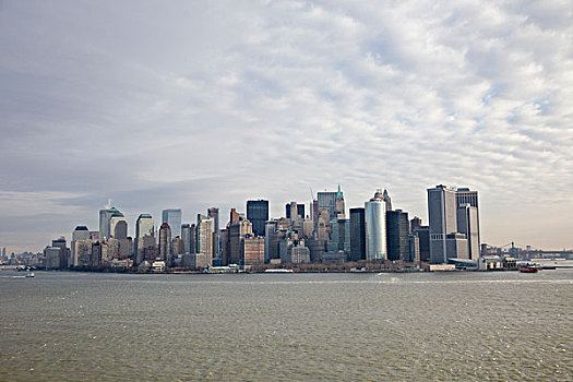 曼哈顿,天际线,纽约,美国