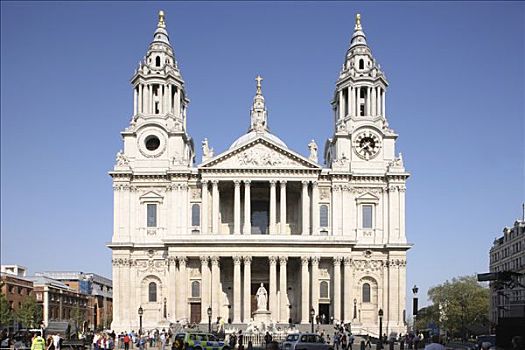 圣保罗大教堂,伦敦,英格兰,英国,欧洲