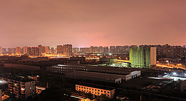 西安城市夜景