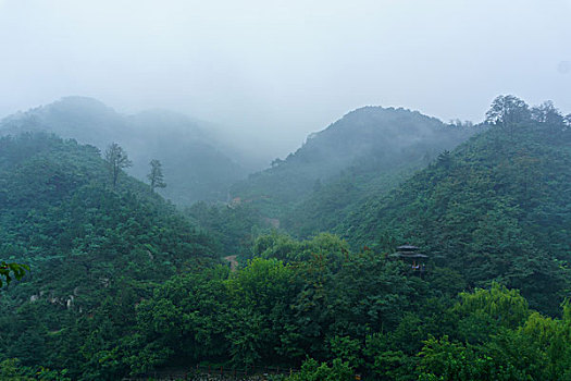 济南九如山瀑布群景区