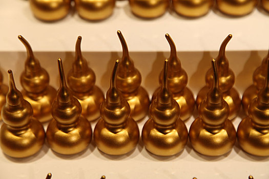 重庆三峡博物馆,精美铜制工艺品