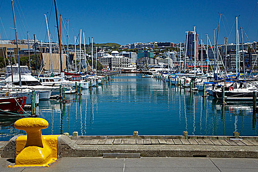 码头,惠灵顿,北岛,新西兰