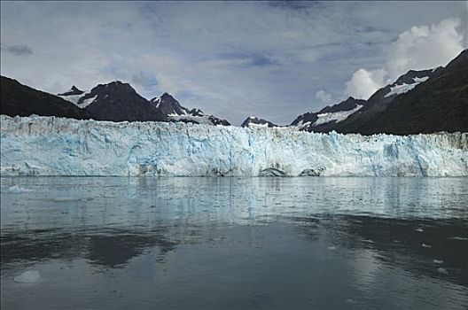 冰川,威廉王子湾,阿拉斯加,美国