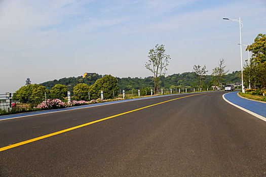 路,道路素材,绿道