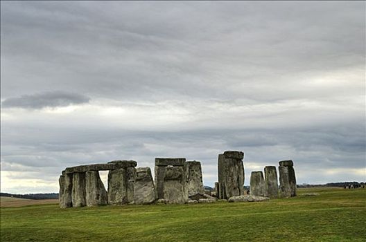 巨石阵,圆,石头,威尔特,英格兰,欧洲