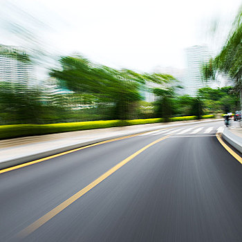 道路,动感