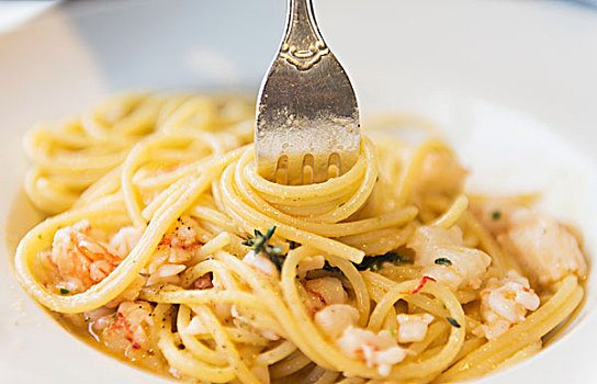 叉子,面食,利古里亚,意大利