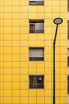 建筑,黄色