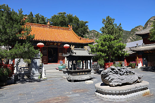 北京市门头沟区辽代古刹白瀑寺